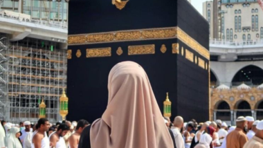 femme à la Mecque